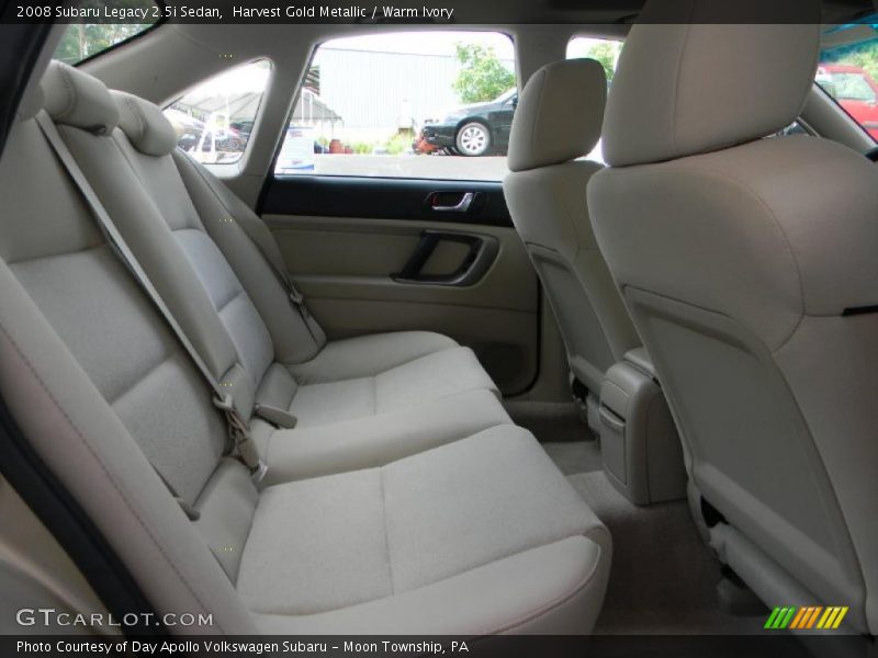 Harvest Gold Metallic / Warm Ivory 2008 Subaru Legacy 2.5i Sedan