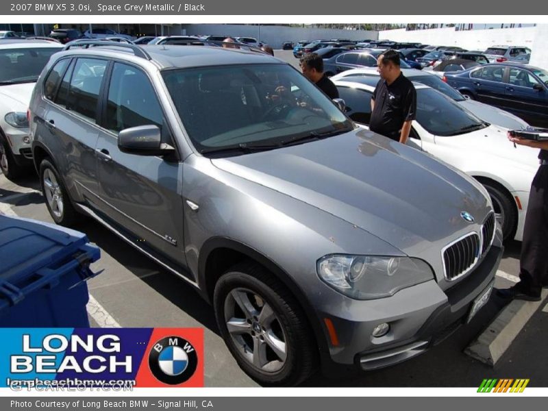 Space Grey Metallic / Black 2007 BMW X5 3.0si