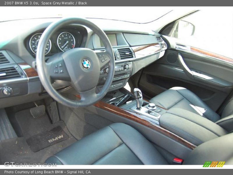 Space Grey Metallic / Black 2007 BMW X5 3.0si