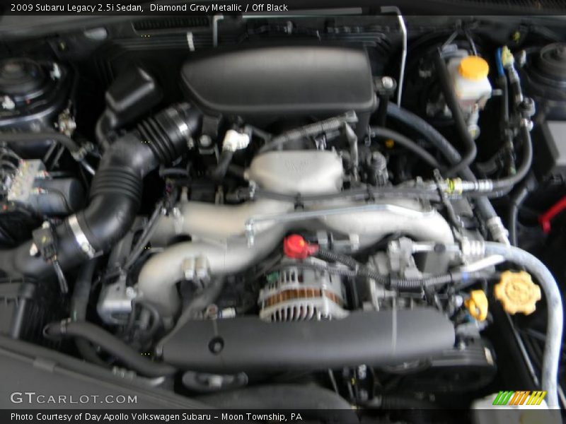Diamond Gray Metallic / Off Black 2009 Subaru Legacy 2.5i Sedan