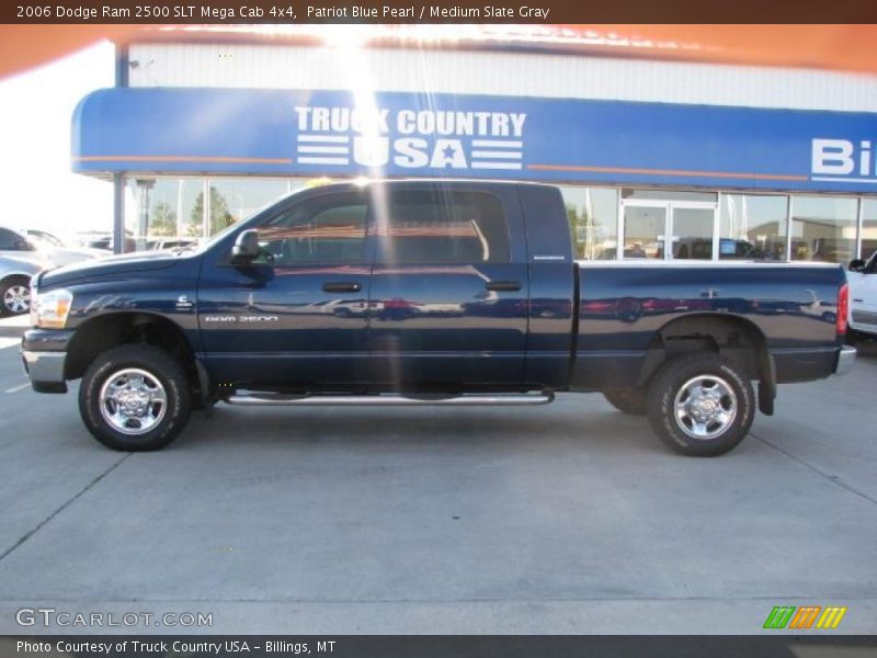 Patriot Blue Pearl / Medium Slate Gray 2006 Dodge Ram 2500 SLT Mega Cab 4x4