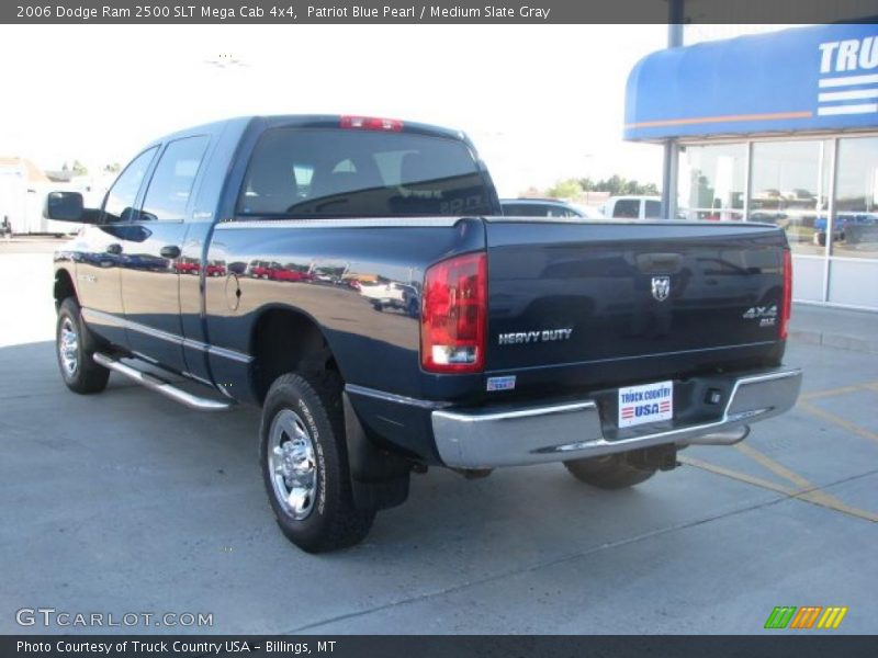 Patriot Blue Pearl / Medium Slate Gray 2006 Dodge Ram 2500 SLT Mega Cab 4x4