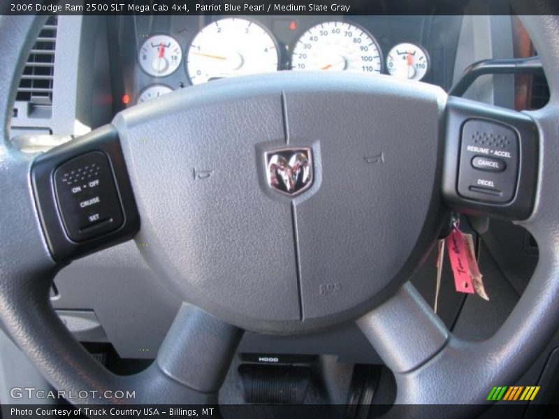 Patriot Blue Pearl / Medium Slate Gray 2006 Dodge Ram 2500 SLT Mega Cab 4x4