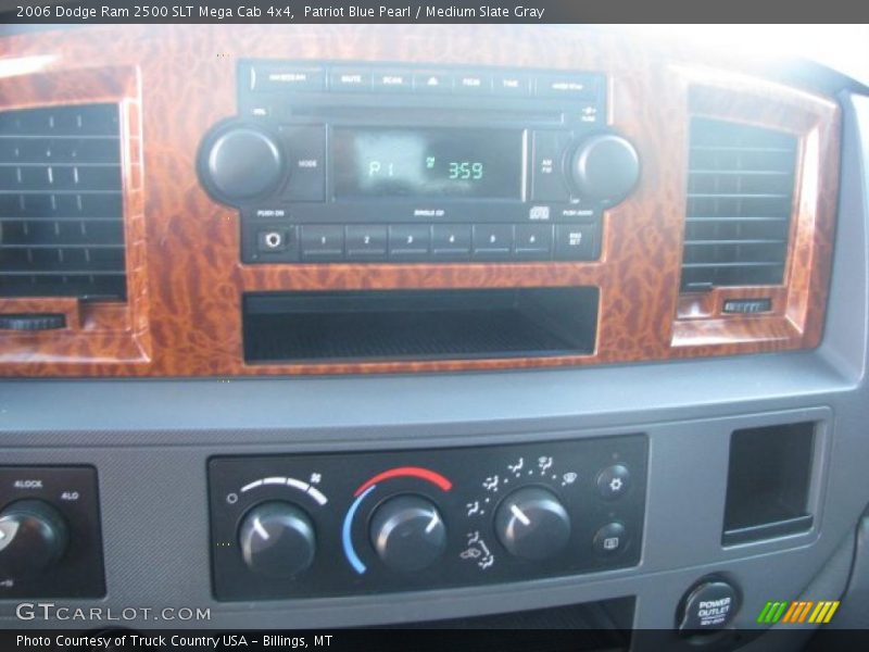 Patriot Blue Pearl / Medium Slate Gray 2006 Dodge Ram 2500 SLT Mega Cab 4x4