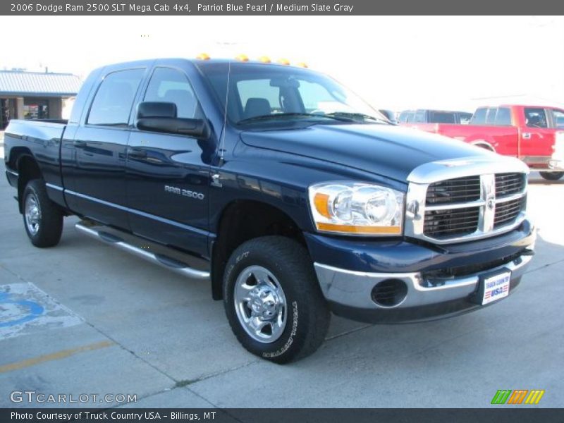 Patriot Blue Pearl / Medium Slate Gray 2006 Dodge Ram 2500 SLT Mega Cab 4x4