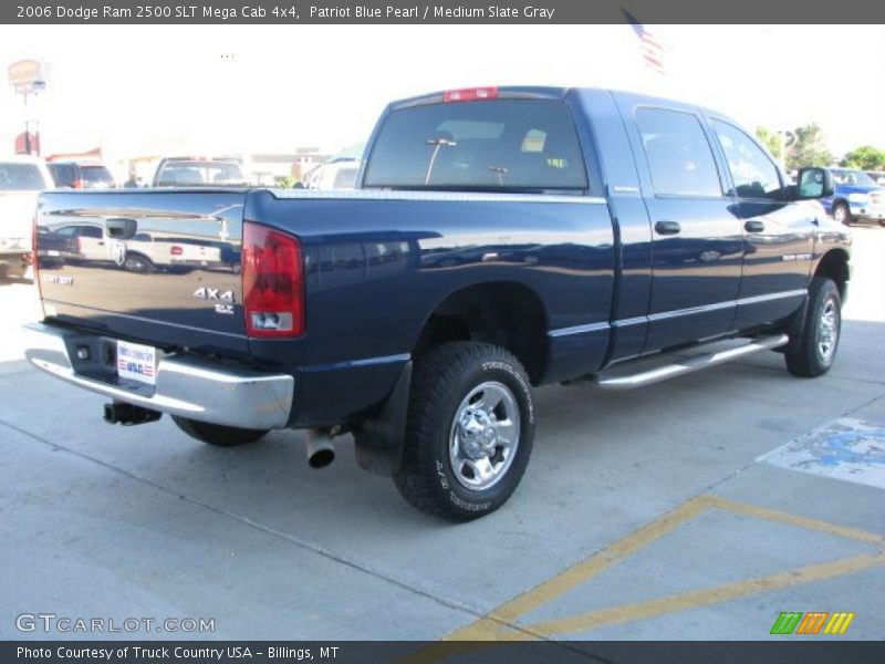 Patriot Blue Pearl / Medium Slate Gray 2006 Dodge Ram 2500 SLT Mega Cab 4x4