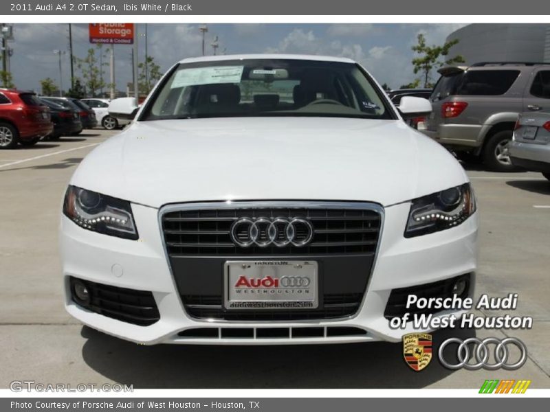 Ibis White / Black 2011 Audi A4 2.0T Sedan