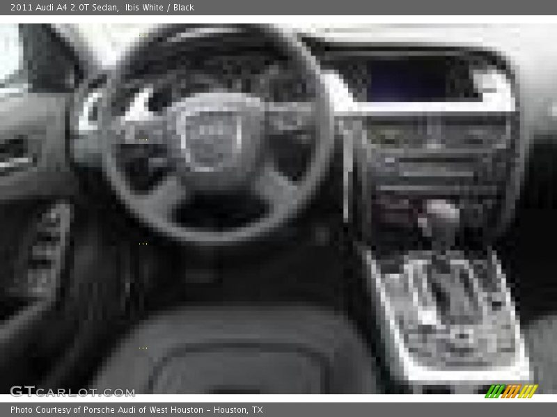 Ibis White / Black 2011 Audi A4 2.0T Sedan