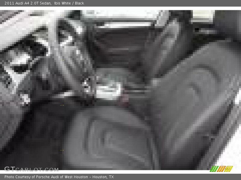 Ibis White / Black 2011 Audi A4 2.0T Sedan