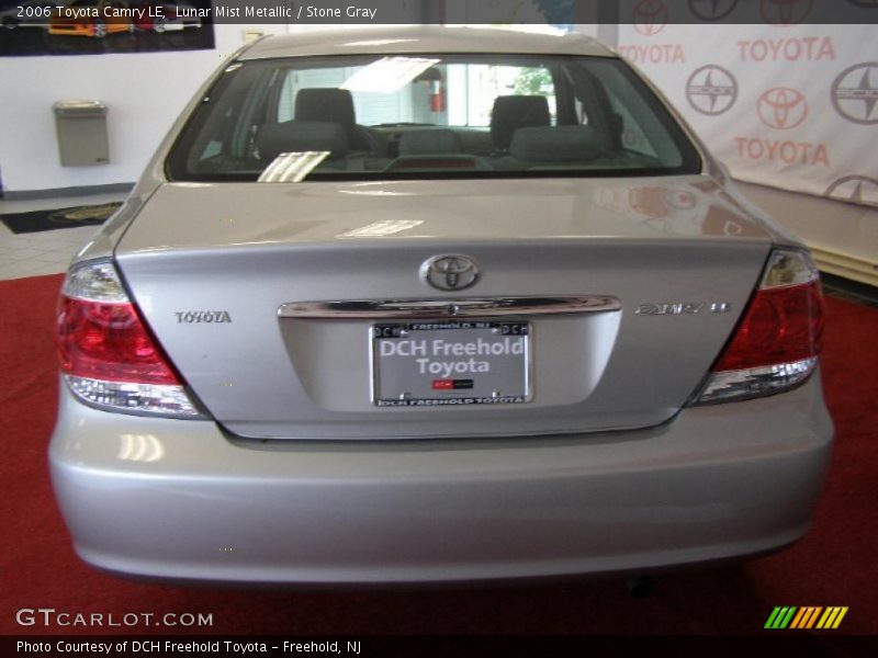 Lunar Mist Metallic / Stone Gray 2006 Toyota Camry LE