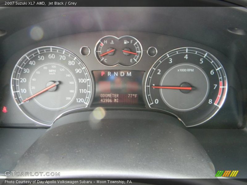 Jet Black / Grey 2007 Suzuki XL7 AWD