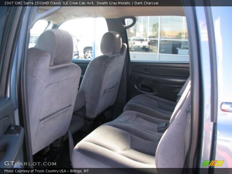 Stealth Gray Metallic / Dark Charcoal 2007 GMC Sierra 2500HD Classic SLE Crew Cab 4x4