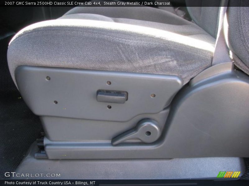 Stealth Gray Metallic / Dark Charcoal 2007 GMC Sierra 2500HD Classic SLE Crew Cab 4x4
