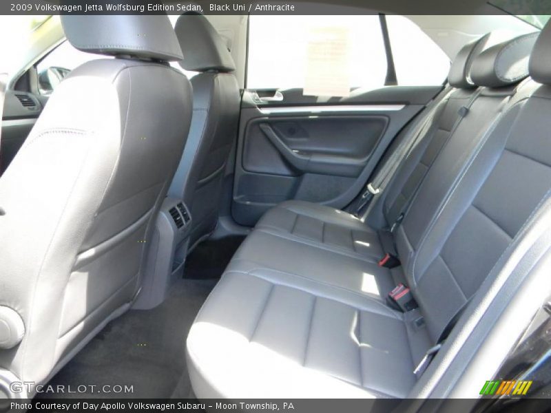 Black Uni / Anthracite 2009 Volkswagen Jetta Wolfsburg Edition Sedan