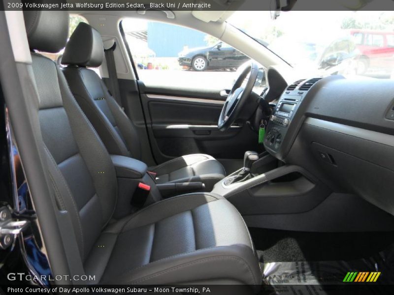 Black Uni / Anthracite 2009 Volkswagen Jetta Wolfsburg Edition Sedan