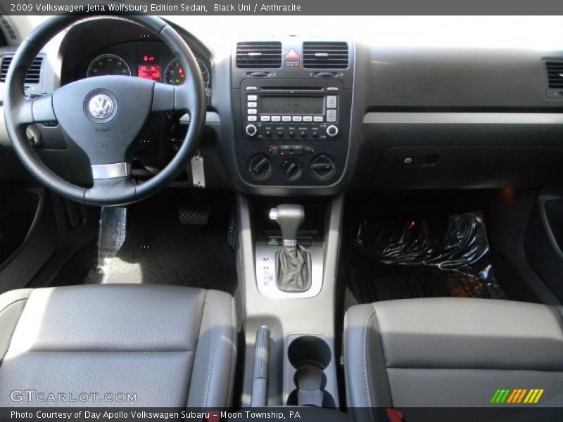 Black Uni / Anthracite 2009 Volkswagen Jetta Wolfsburg Edition Sedan