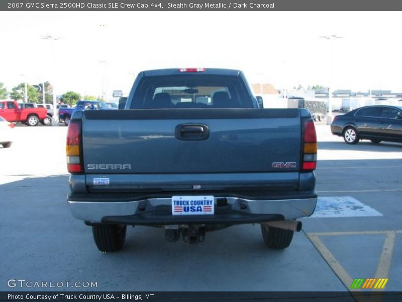 Stealth Gray Metallic / Dark Charcoal 2007 GMC Sierra 2500HD Classic SLE Crew Cab 4x4