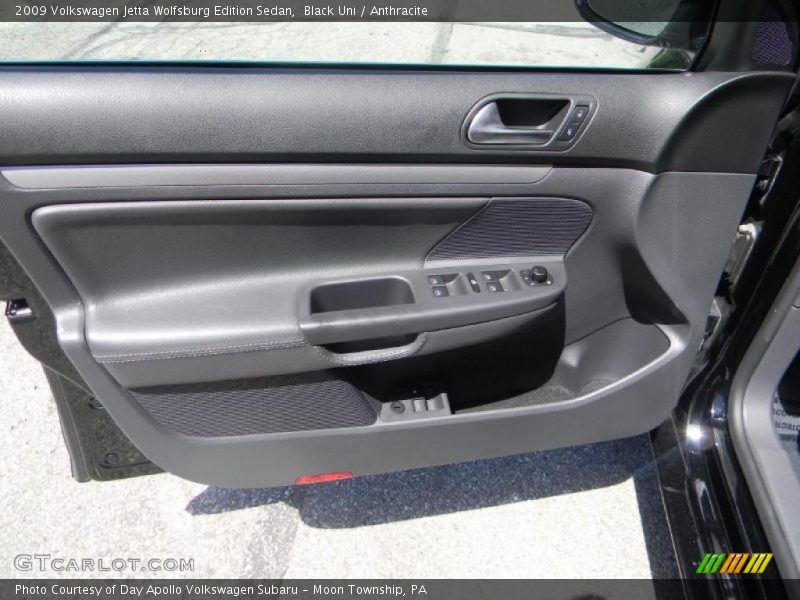Black Uni / Anthracite 2009 Volkswagen Jetta Wolfsburg Edition Sedan
