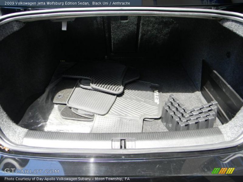 Black Uni / Anthracite 2009 Volkswagen Jetta Wolfsburg Edition Sedan
