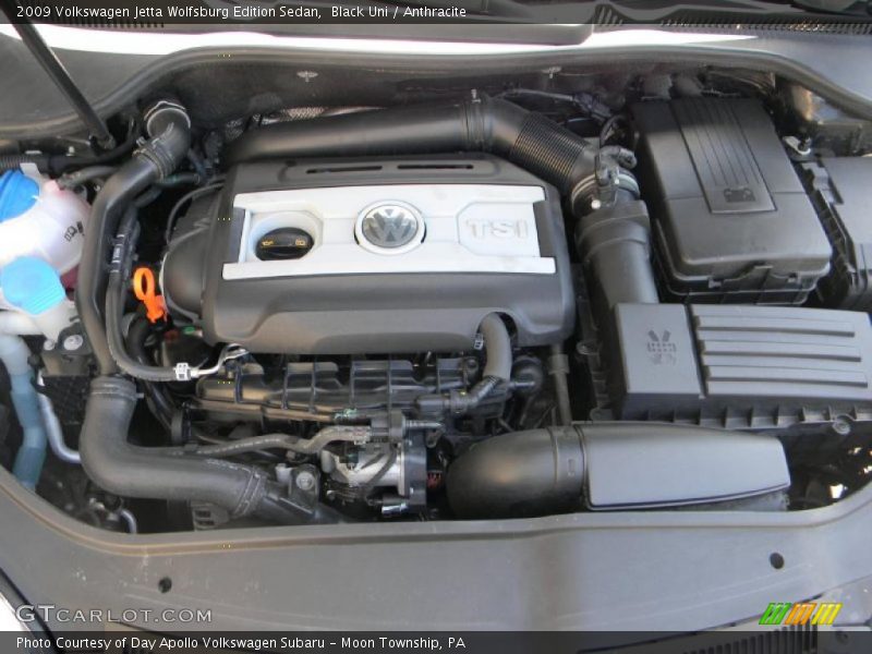 Black Uni / Anthracite 2009 Volkswagen Jetta Wolfsburg Edition Sedan