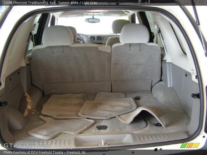 Summit White / Light Gray 2008 Chevrolet TrailBlazer LS 4x4