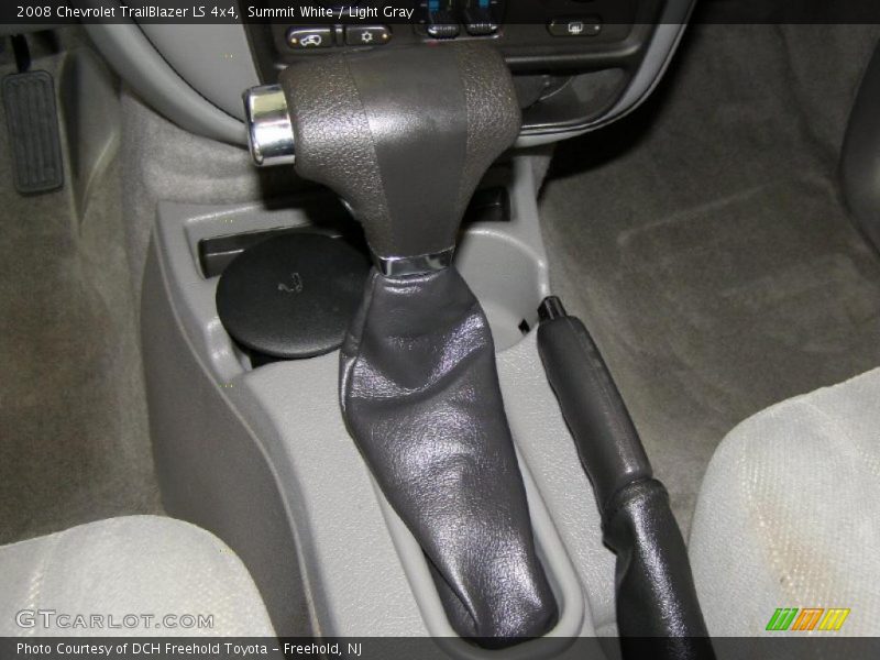 Summit White / Light Gray 2008 Chevrolet TrailBlazer LS 4x4