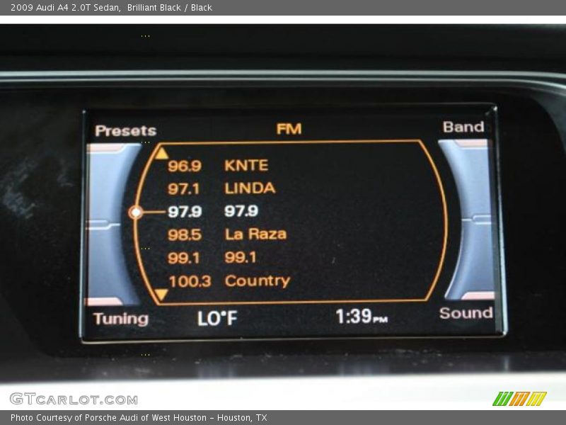 Brilliant Black / Black 2009 Audi A4 2.0T Sedan