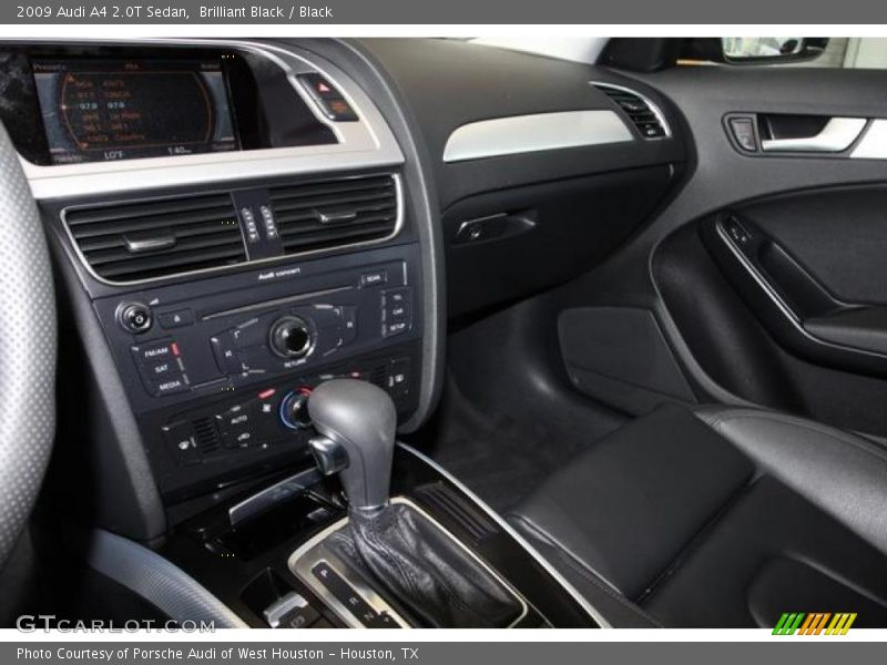 Brilliant Black / Black 2009 Audi A4 2.0T Sedan