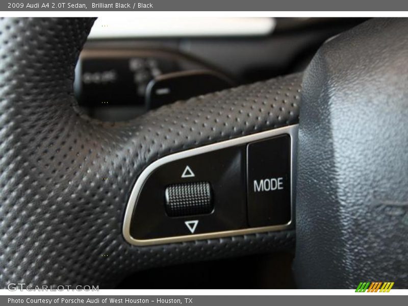 Brilliant Black / Black 2009 Audi A4 2.0T Sedan