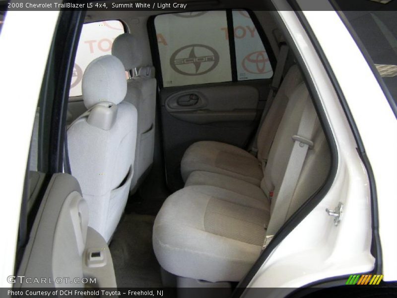 Summit White / Light Gray 2008 Chevrolet TrailBlazer LS 4x4