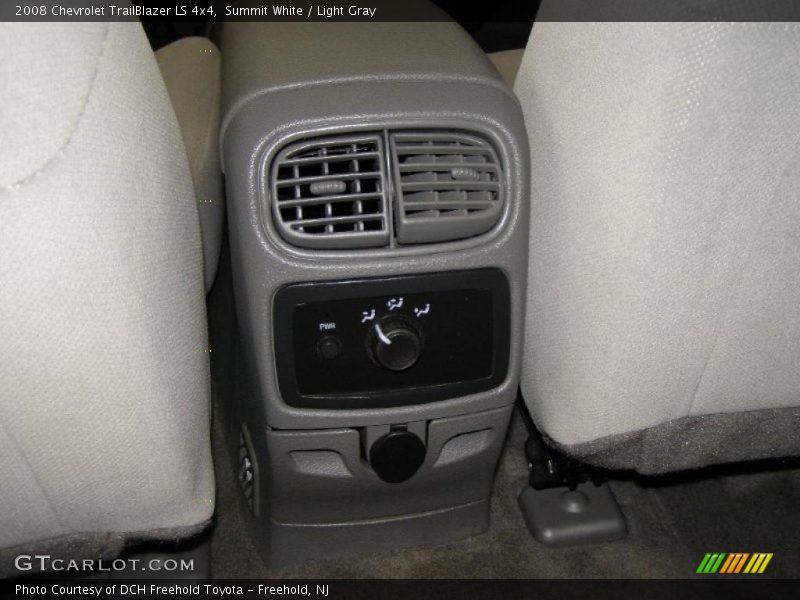 Summit White / Light Gray 2008 Chevrolet TrailBlazer LS 4x4