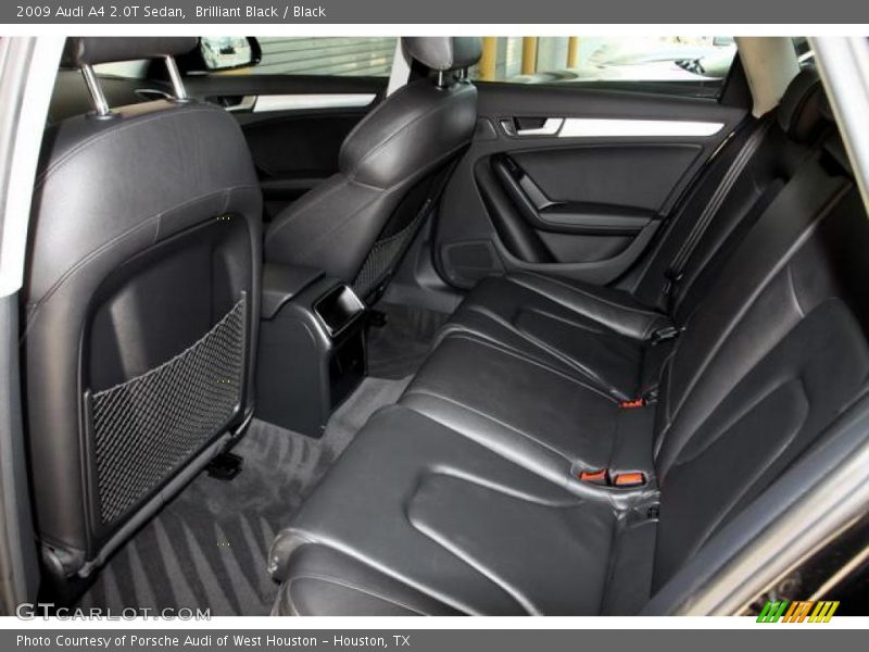 Brilliant Black / Black 2009 Audi A4 2.0T Sedan