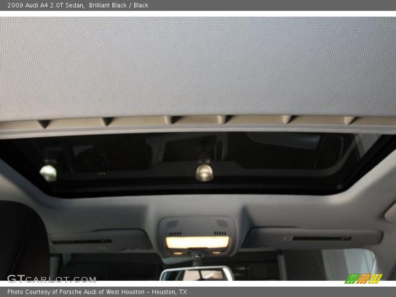 Brilliant Black / Black 2009 Audi A4 2.0T Sedan