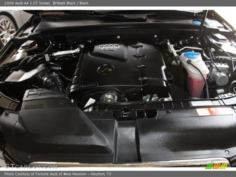 Brilliant Black / Black 2009 Audi A4 2.0T Sedan