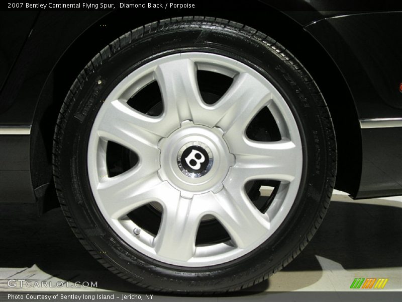 Diamond Black / Porpoise 2007 Bentley Continental Flying Spur