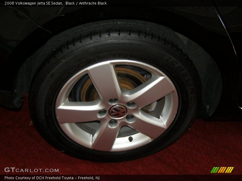 Black / Anthracite Black 2008 Volkswagen Jetta SE Sedan