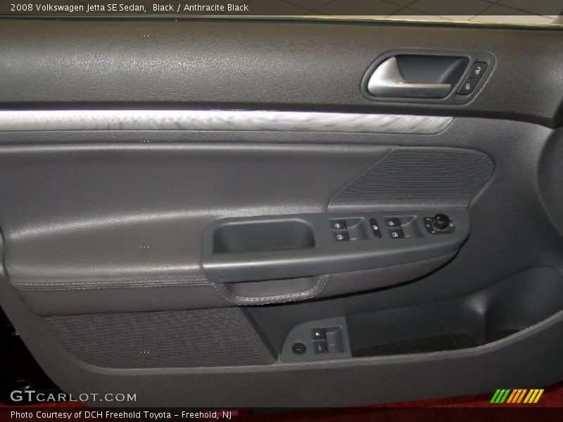 Black / Anthracite Black 2008 Volkswagen Jetta SE Sedan