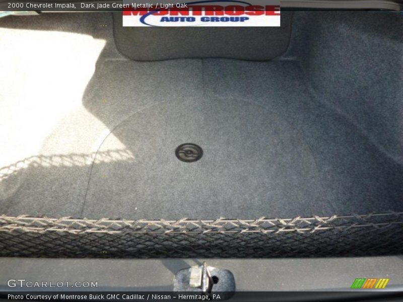 Dark Jade Green Metallic / Light Oak 2000 Chevrolet Impala