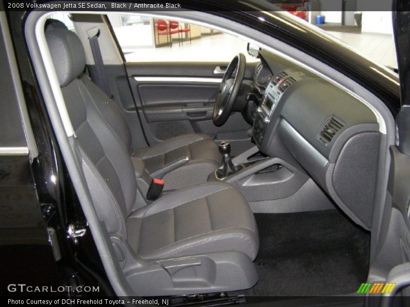 Black / Anthracite Black 2008 Volkswagen Jetta SE Sedan