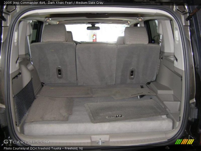 Dark Khaki Pearl / Medium Slate Gray 2006 Jeep Commander 4x4