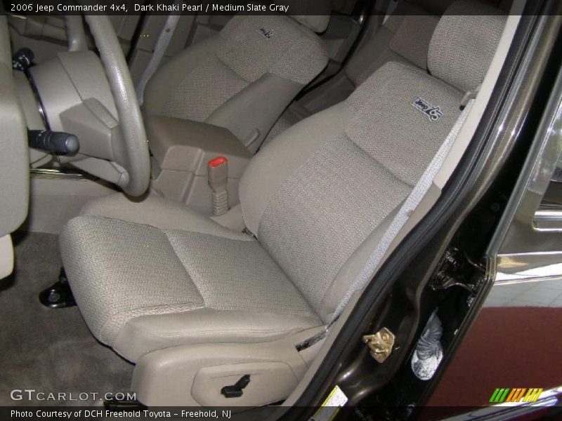 Dark Khaki Pearl / Medium Slate Gray 2006 Jeep Commander 4x4