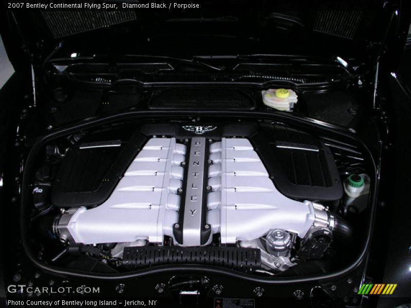 Diamond Black / Porpoise 2007 Bentley Continental Flying Spur