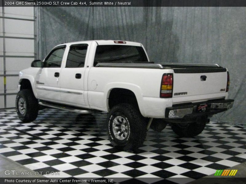 Summit White / Neutral 2004 GMC Sierra 2500HD SLT Crew Cab 4x4