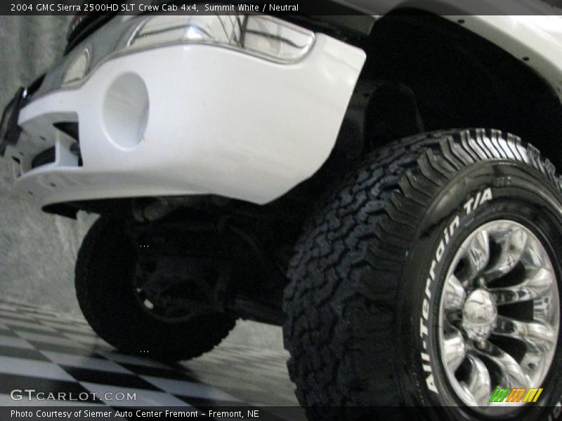 Summit White / Neutral 2004 GMC Sierra 2500HD SLT Crew Cab 4x4