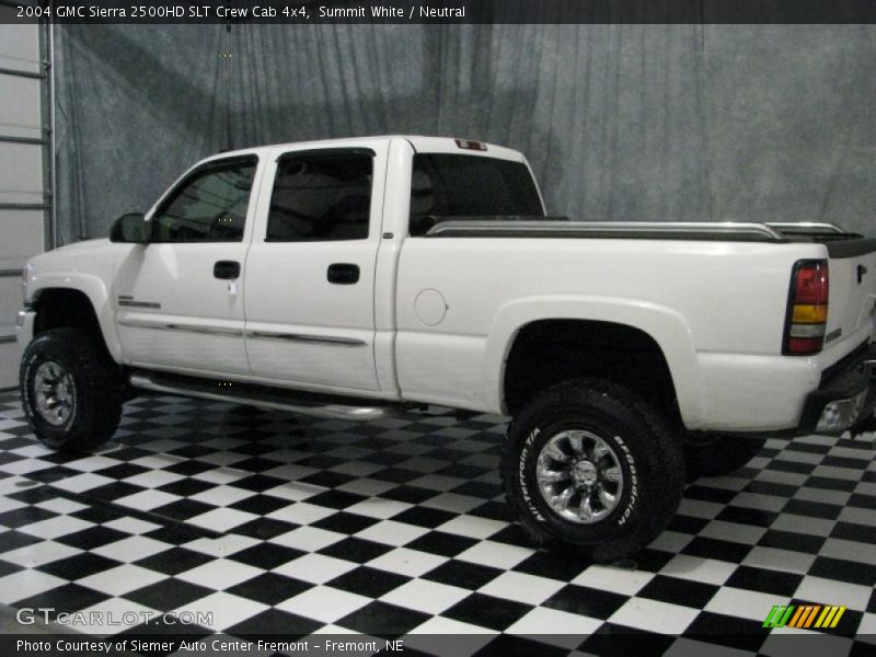 Summit White / Neutral 2004 GMC Sierra 2500HD SLT Crew Cab 4x4
