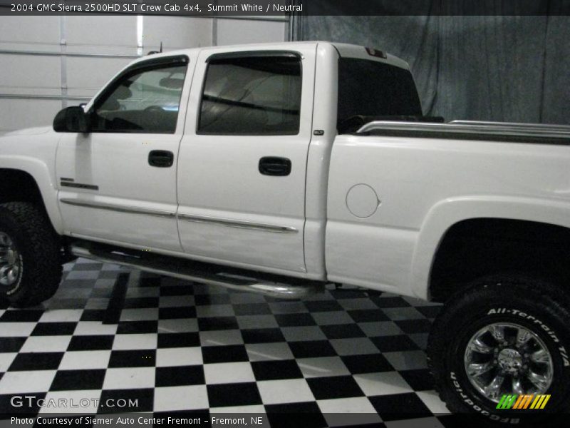 Summit White / Neutral 2004 GMC Sierra 2500HD SLT Crew Cab 4x4