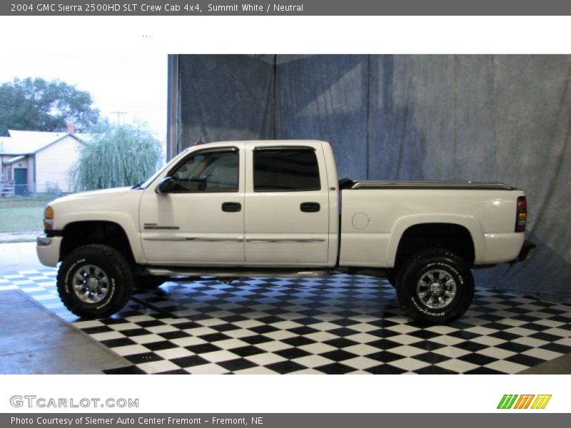 Summit White / Neutral 2004 GMC Sierra 2500HD SLT Crew Cab 4x4