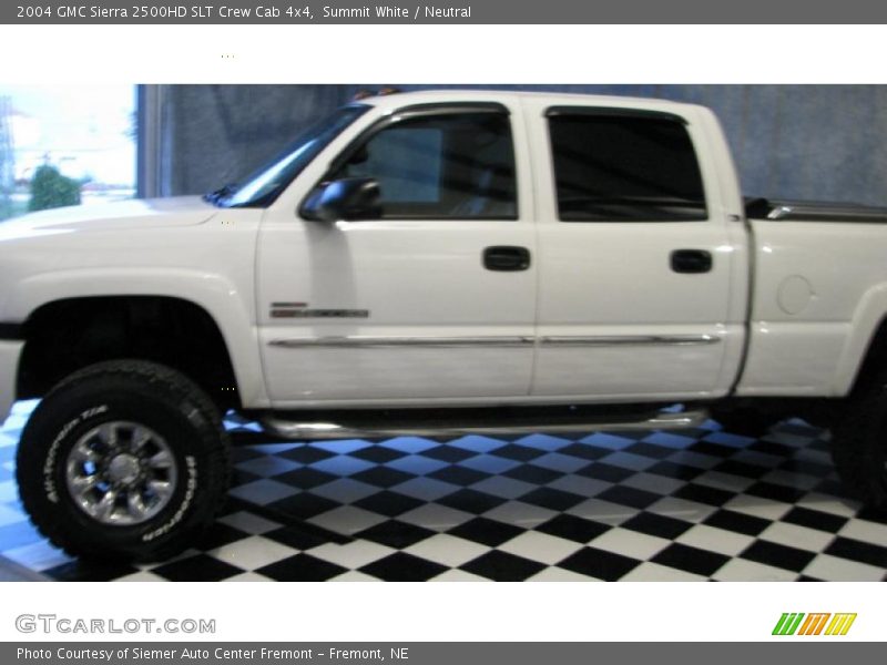 Summit White / Neutral 2004 GMC Sierra 2500HD SLT Crew Cab 4x4
