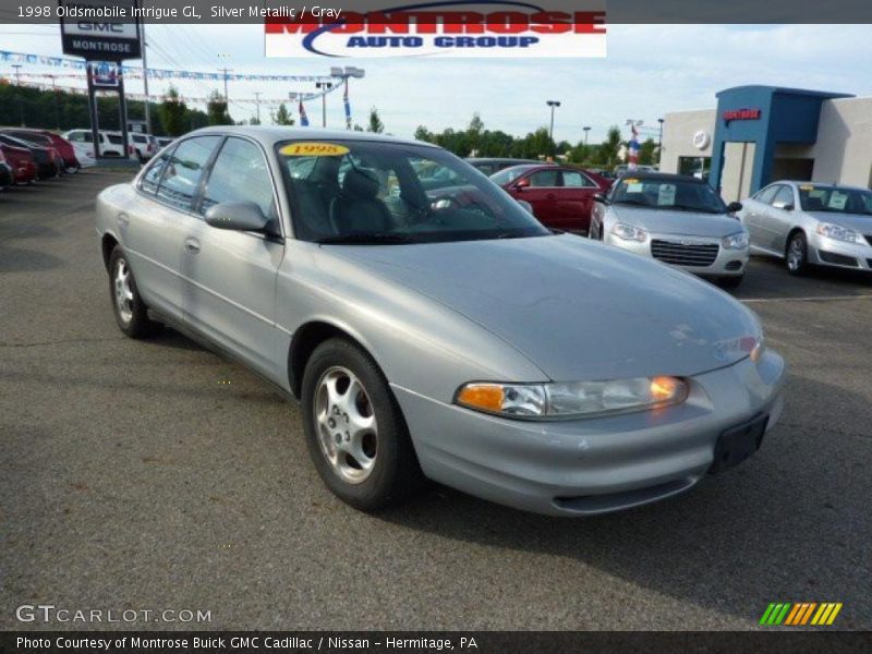 Silver Metallic / Gray 1998 Oldsmobile Intrigue GL