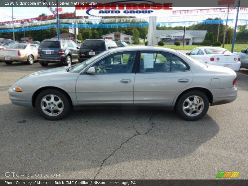 Silver Metallic / Gray 1998 Oldsmobile Intrigue GL